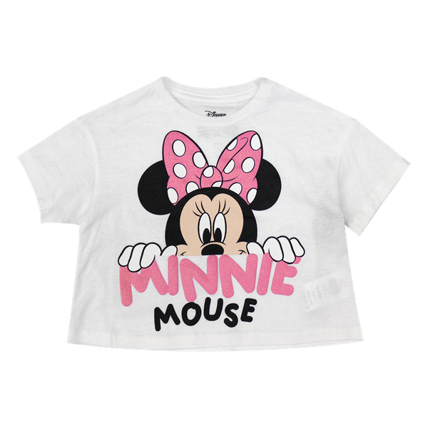 Camiseta-Estampado-Blanco-Niñas-Minnie-Mouse Camiseta-Estampado-Blanco-Niñas-Minnie-Mouse