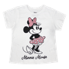 Camiseta-Estampado-Minnie-Blanco-Niñas-Minnie-Mouse