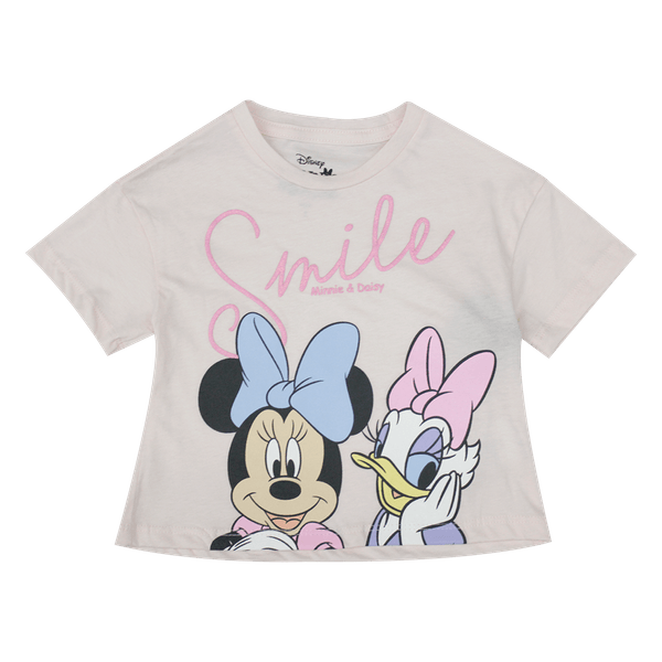 Camiseta-Estampado-Minnie-Rosado-Niñas-Minnie-Mouse