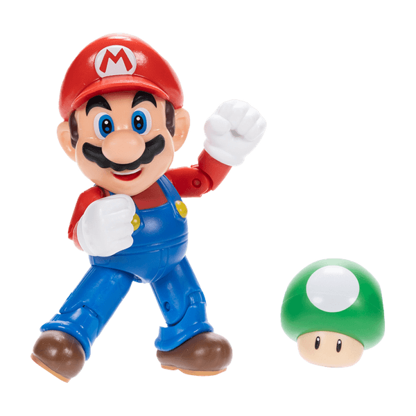 Figura-Mario-con-Champiñon-10cm-Super-Mario Figura-Mario-con-Champiñon-10cm-Super-Mario