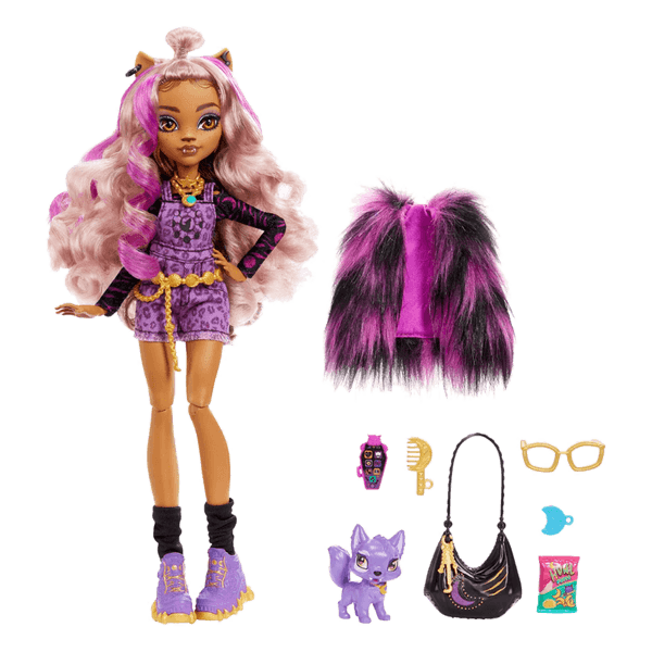 Muñeca-Look-Monstruoso-Clawdeen-Wolf-Monster-High Muñeca-Look-Monstruoso-Clawdeen-Wolf-Monster-High