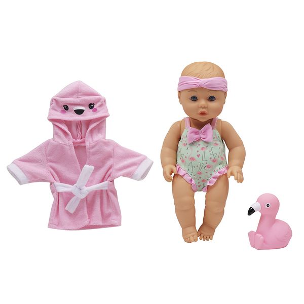 Bebe-Hora-Chapoteo-Vestido-Flamencos-29cm-Dream-Collection