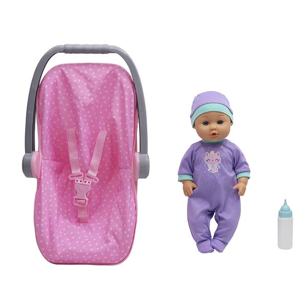 Bebe-en-Silla-Cargador-Pijama-Morada-Dream-Collection