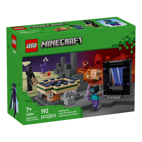 Set-Minecraft-El-Viaje-por-el-Nether-y-el-Portal-Al-End-192-Piezas-LEGO