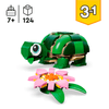 Set-Creator-Tortuga-con-Flor-de-Nenufar-124-Piezas-LEGO