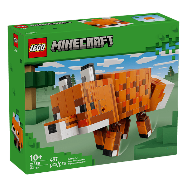 Set-Minecraft-El-Zorro-497-Piezas-LEGO Set-Minecraft-El-Zorro-497-Piezas-LEGO