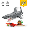 Set-Creator-Feroz-Tiburon-con-Cofre-del-Tesoro-379-Piezas-LEGO