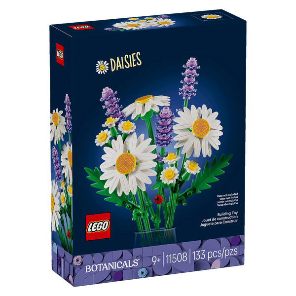 Set-Botanicals-Margaritas-133-Piezas-LEGO Set-Botanicals-Margaritas-133-Piezas-LEGO