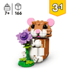 Set-Creator-Lindo-Hamster-con-Flor-166-Piezas-LEGO
