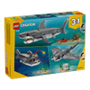 Set-Creator-Feroz-Tiburon-con-Cofre-del-Tesoro-379-Piezas-LEGO