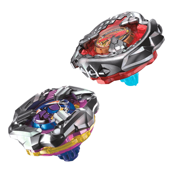 Set_Trompo_Beat_Tyranno_4-70Q_y_Knife_Shinobi_4-80HN_Beyblade_10145488806