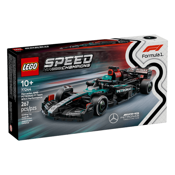 Set-Coche-de-Carreras-Mercedes-AMG-F1-W15-Piezas-267-LEGO