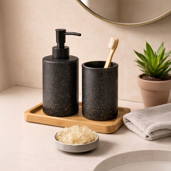 Set_Dispensador_y_Vaso_Negro_Ikhome_125461699