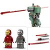 Set-Super-Heores-Iron-Man-y-Maquina-de-Guerra-Vs.-Drones-de-Hammer-204-Piezas-LEGO