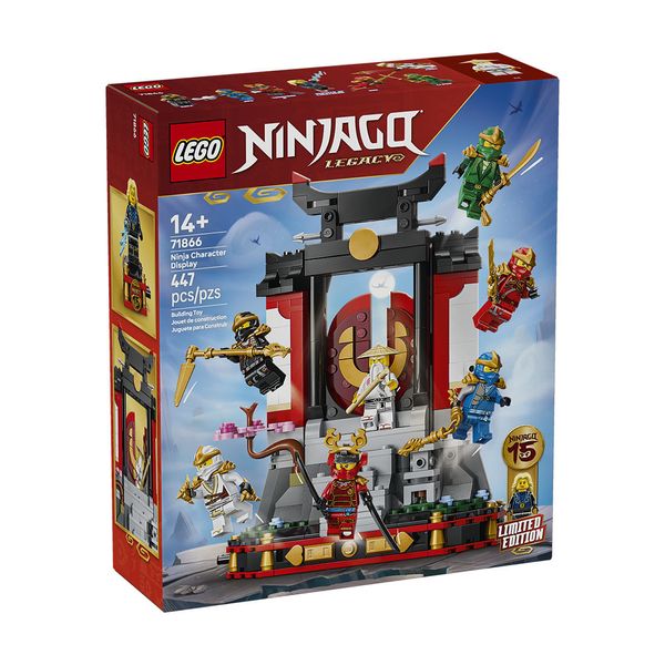 Set-Ninjago-Exposicion-de-Personajes-Ninja--15-Aniversario-447-Piezas-LEGO