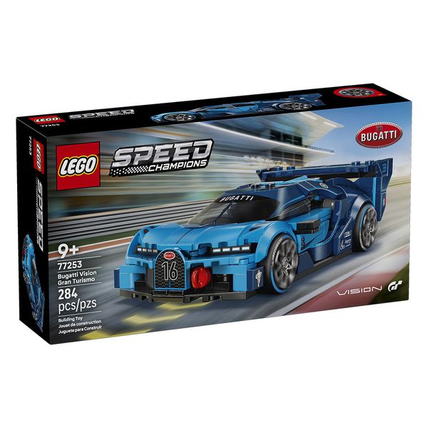 Set-Speed-Champions-Coche-Hiperdeportivo-Bugatti-Vision-GT-284-Piezas-LEGO Set-Speed-Champions-Coche-Hiperdeportivo-Bugatti-Vision-GT-284-Piezas-LEGO