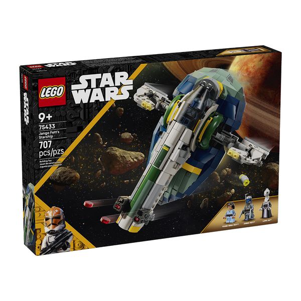 Set-Star-Wars-Nave-Espacial-de-Jango-Fett-707-Piezas-LEGO Set-Star-Wars-Nave-Espacial-de-Jango-Fett-707-Piezas-LEGO