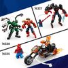 Set-Super-Heroes-Coche-de-Spider-Man-Vs.-Lobezno-Venomizado-134-Piezas-LEGO