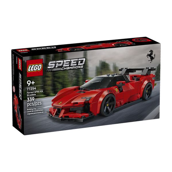 Set-Speed-Champions-Coche-Deportivo-Ferrari-Sf90-XX-Stradale-339-Piezas-LEGO Set-Speed-Champions-Coche-Deportivo-Ferrari-Sf90-XX-Stradale-339-Piezas-LEGO
