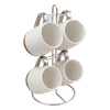 Set-4-Mugs-con-Soporte-Metal-Ceramica-Blanco-Plata---Ikhome