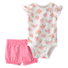 Set_Body_Manga_Corta_y_Short_Flores_Bebes_Niñas_Carter-s_125945255