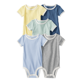 Set_5_Bodies_Manga_Corta_Multicolor_Bebes_Niños_Carter-s_125945545