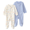 Set_2_Pijamas_Enterizas_Azul_y_Blanco_Bebes_Niños_Carter-s_125945583
