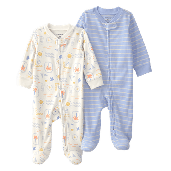 Set_2_Pijamas_Enterizas_Azul_y_Blanco_Bebes_Niños_Carter-s_125945583