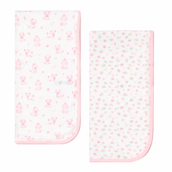 Set_2_Mantas_Estampadas_Perritos/Flores_Niñas_-_Little_Me_125944937