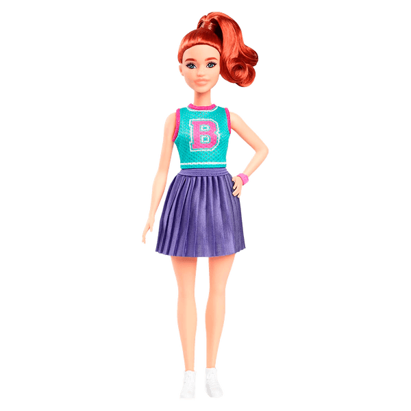Muñeca_Fashionista_Peliroja_con_Blusa_y_Falda_-232_Barbie_793208114