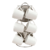 Set-6-Platos-y-Mugs-con-Soporte-Metal-Blanco-y-Plata---Ikhome
