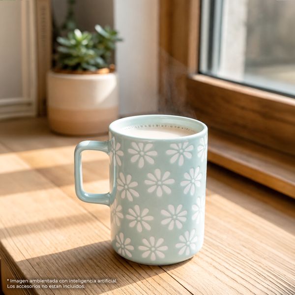 Mug_Flores_Verde_400ml_Ikhome_125478292