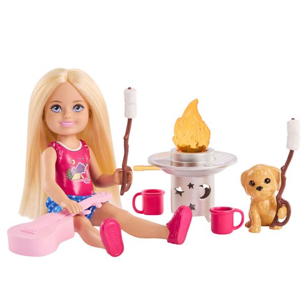 Set_Muñeca_Chelsea_Campista_con_Perrito_y_Fogata_Barbie_103454183