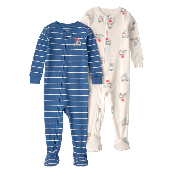 Set_2_Pijamas_Enterizas_Rayas_y_Carros_Bebes_Niños_Carter-s_125946083