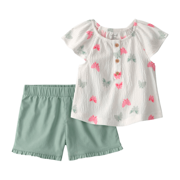 Set_Blusa_Mariposas_y_Short_Verde_Bebes_Niñas__Carter-s_125946134