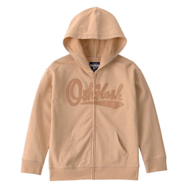 Chaqueta_con_Capota_y_Cremallera_Beige_Niños_Oshkosh_125946003