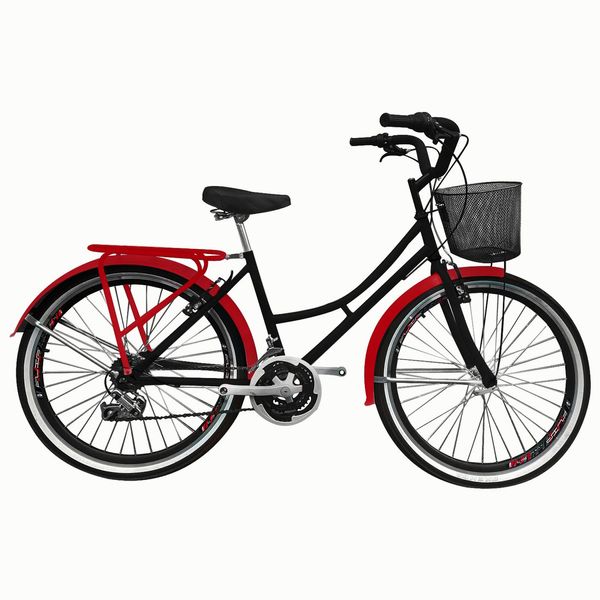 Bicicleta_Playera_Rin_26-18_Cambios_Sforzo_Negra-Roja_1195864