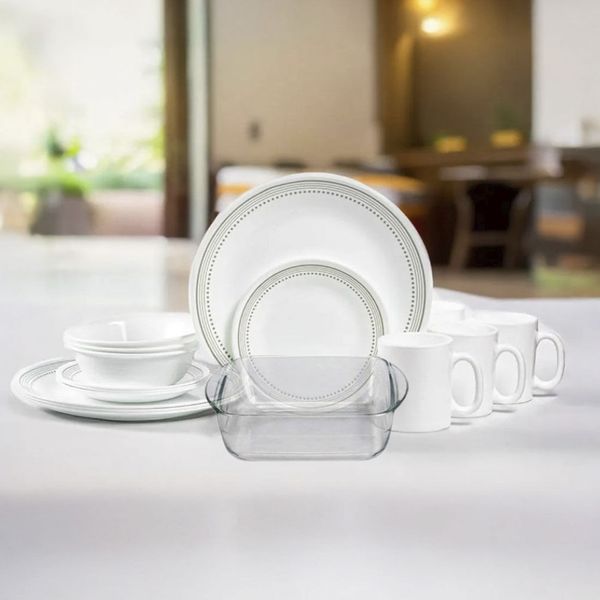 Combo-Vajilla-Mystic-16-Piezas-y-Refractaria-1L-Corelle