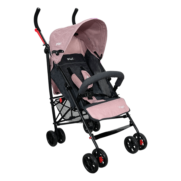 Coche_para_Bebe_Paseador_Viggo_Rosa_y_Negro_Priori