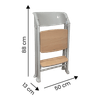 Silla_Comedor_para_Bebe_Multifuncional_Icon_Gris_Priori