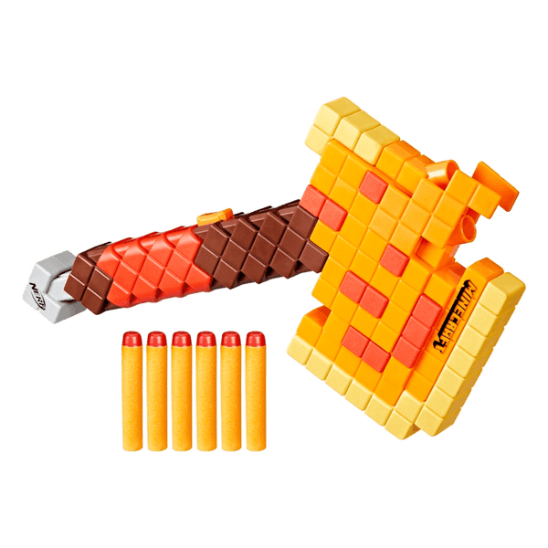 Hacha_Minecraft_Lanzador_Firebrand_Nerf
