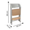 Silla_Comedor_para_Bebe_Multifuncional_Icon_Gris_Priori