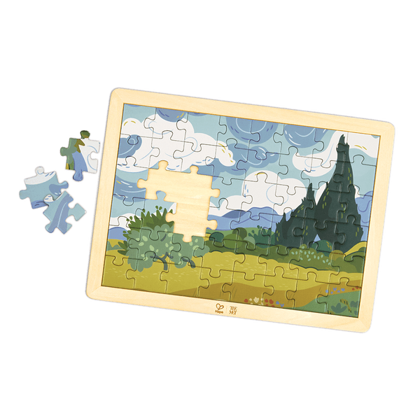 Rompecabezas_Cipreses_de_Van_Gogh_48_Piezas_Hape_103413371