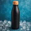 Set-Mug-Doble-Pared-270ml-y-Botella-de-Viaje-500ml-Acero-Inox-Charcoal-Bergner