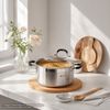 Olla-con-Tapa-Acero-Inox-Induccion-Midnight-28cm-Bergner
