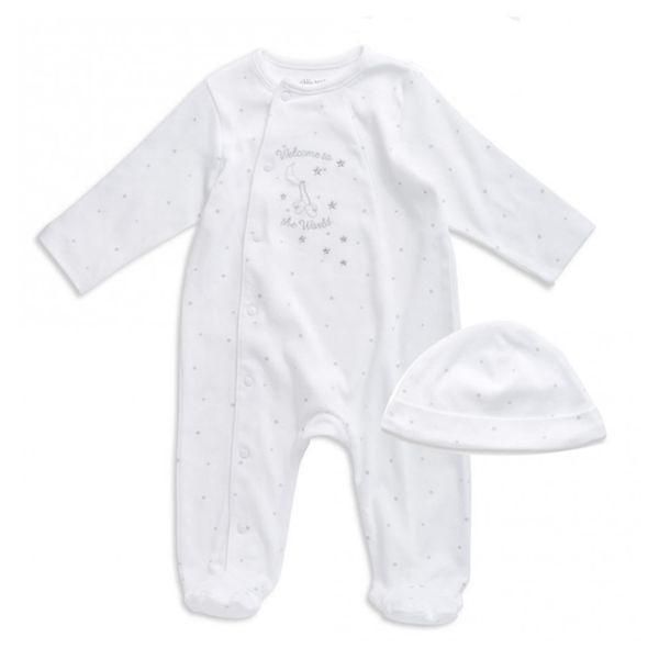 Set_Pijama_Enteriza_y_Gorro_Blanco_Bebés_Unisex_-_Little_Me_759210