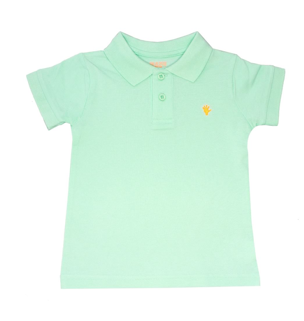 camisa tipo polo niño