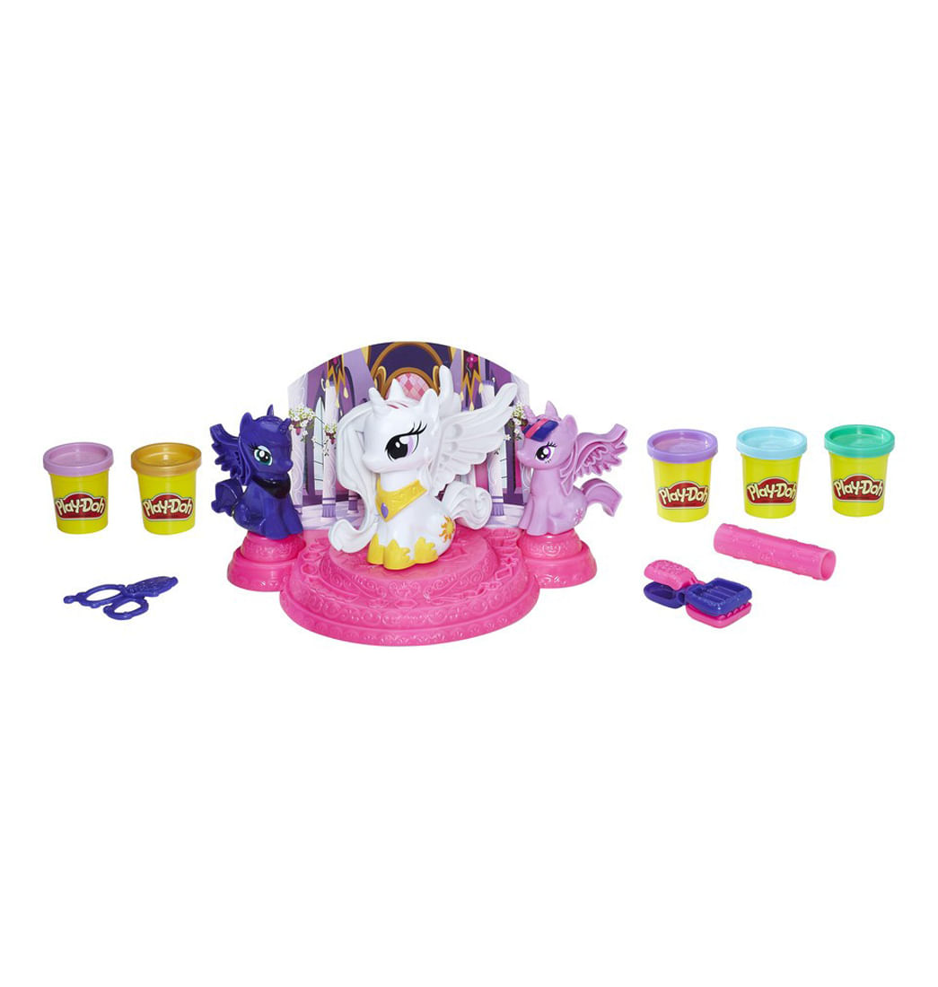 play doh corte de cabello