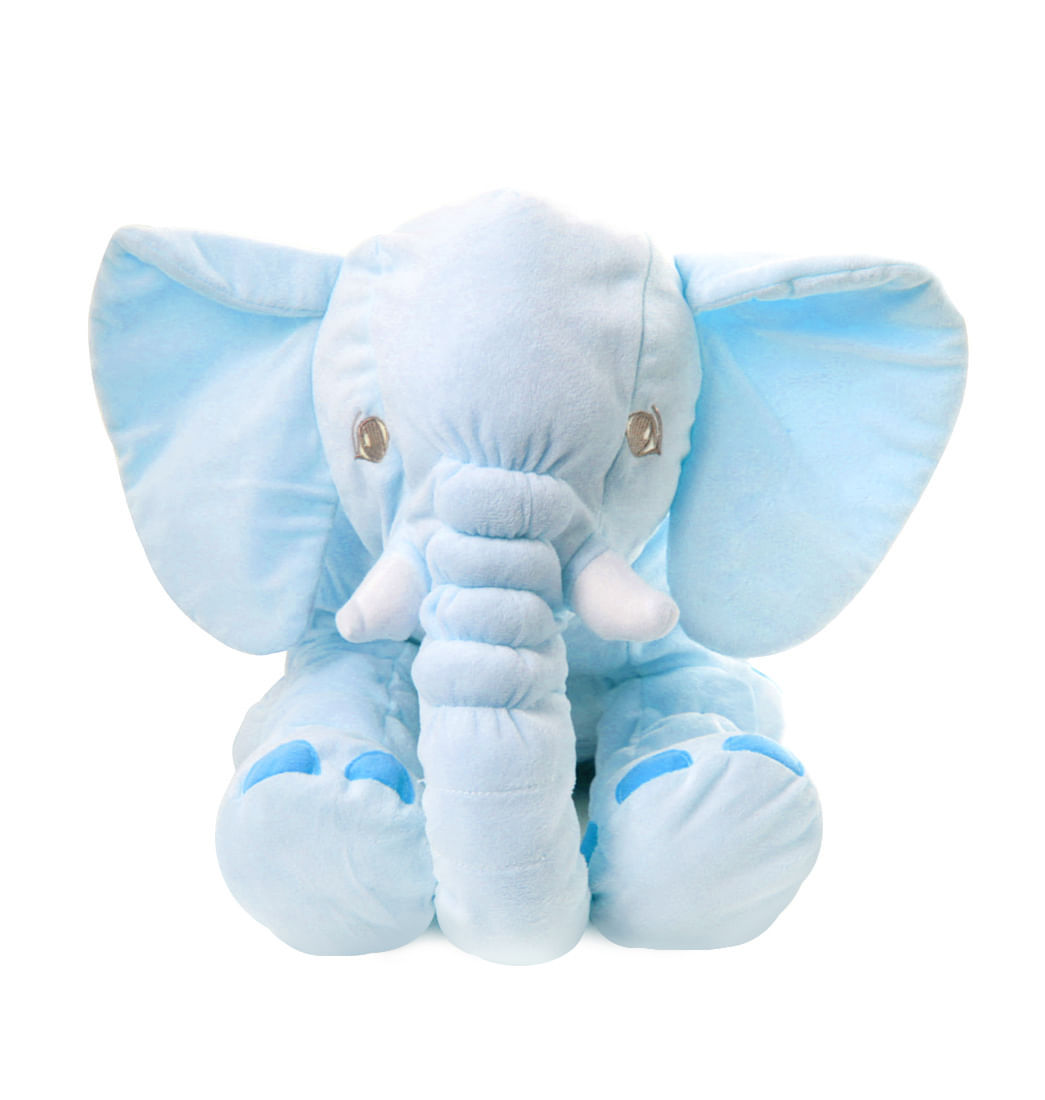 peluche elefante azul
