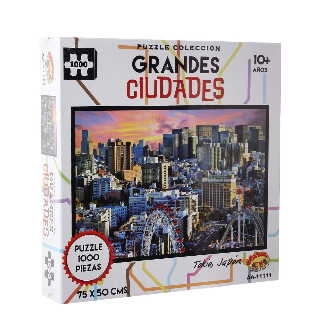 Rompecabezas Tokio Japon 1000 Piezas Toyng Pepe Ganga Pepeganga